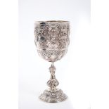 Major General The Honourable Earl of Athlone - fine Victorian silver goblet