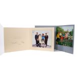 H.M. Queen Elizabeth II and H.R.H. The Duke of Edinburgh, two signed Christmas cards for 1971 and