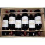 Wine - twelve bottles, Chateau Margaux Grand Vin 2001, owc