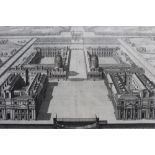 Colen Campbell (c.1676-1729) engraving by Henry Hulsbergh - The prospect of the Royal Hospital at