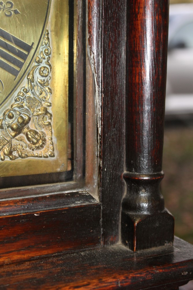 Early 18th century longcase clock by Ralph Sayers, Lindfield - Image 12 of 12