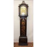 Ebonised London longcase, Henry Long