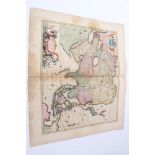 N Visscher - hand coloured map - ‘Asiae Nova Delineatio’, circa 1680, 43 x 54cm