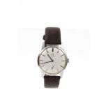 Late 1950s/Early 1960s gentlemen’s Omega stainless steel wristwatch on leather strap