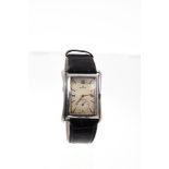 Rare 1940s gentlemen’s Rolex Prince-type stainless steel wristwatch with Rolex 15 jewel movement,