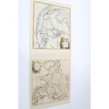 Thomas Conder (1775-1801), two hand-coloured maps - ‘East India Islands’; ‘Asia’, 1778, 34cm x 39cm.