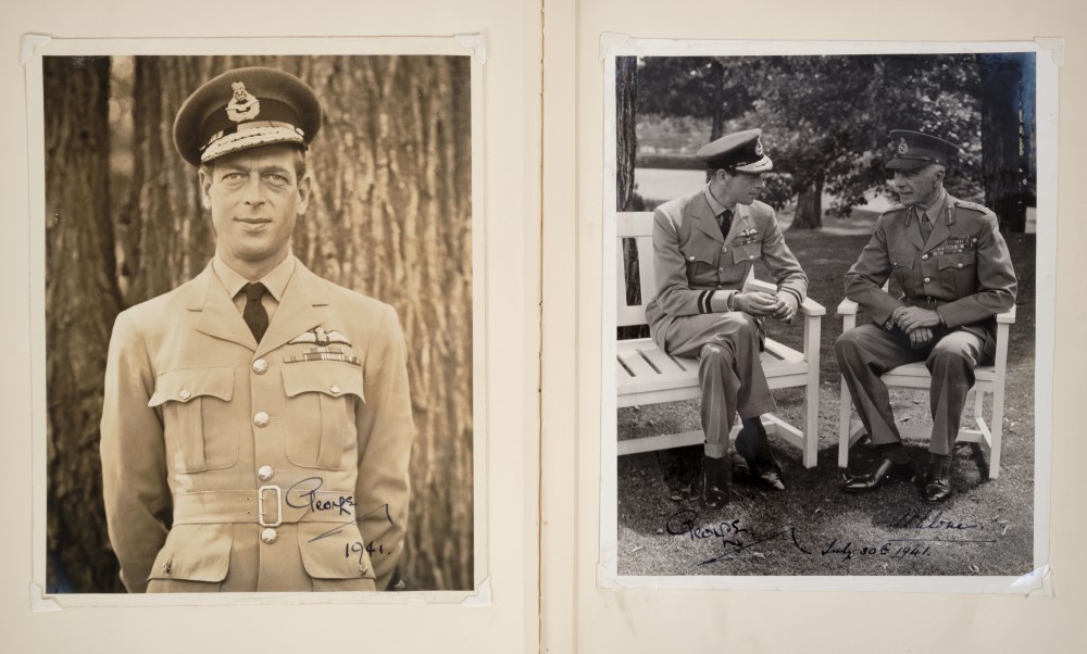 An important 1940/1950s autographed photograph album belonging to Mr Ernest Bennett - Image 2 of 14