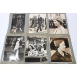 A collection of Royal press photographs 1960s in album and others