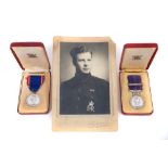 H.M. Queen Elizabeth II Two Royal Service Medals