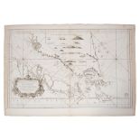 Jacques Nicolas Bellin (1703-1772), engraved chart - ‘Carte Reduite Des Detroits de Malaca,