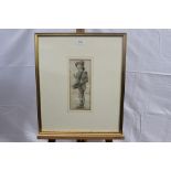 Attributed to Joseph Stannard (1797-1830) two watercolours - figures, in glazed gilt frames