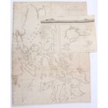 George Anson (1697-1762), engraved chart - ‘A Chart of The Channel in the Philippine Islands