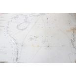 James Horsburgh (1762-1836) engraved chart - ‘China Sea’ (sheet II) dated 1823, 100 x 69cm