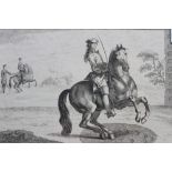 Group of 17th and 18th century engravings and etchings to include: Johann Roos etching of livestock,