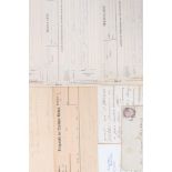 H.R.H. Edward Albert Prince of Wales letter and five telegrams to Queen Victoria