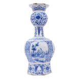 19th century Dutch delft vase