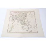 John Cary (c. 1754-1835), hand-coloured map - ‘A New Map of Asia’, 1806, 52 x 57cm