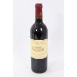 Wine - one bottle, Pavillon Rouge Du Chateau Margaux 1996