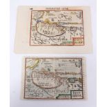 Gerhard Mercator (1512-1594), two hand-coloured maps - ‘Java Maior’, one with Latin text verso