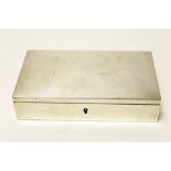 Early 20th century American silver cigarette/cigar Box by Howard & Co, New York.