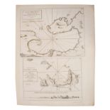 William Herbert (1718-1795), engraved chart - ‘A plan of the Bay of Manilla’; ‘A plan of Pulo