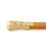 Late 19th / early 20th century ivory mounted umbrella by Brigg