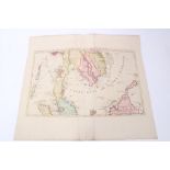 Joachim Ottens (17th / 18th century), hand-coloured map - ‘Le Royaume de Siam Avec Les Royaumes qui