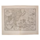 Abraham Ortelius (1527-1598), engraved map - ‘Indiae Orientalis Insuralarumque Adiacientium Typus’,