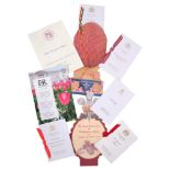 Collection of state banquet menus