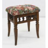 Arts and Crafts oak stool, possibly retailed by Liberty & Co