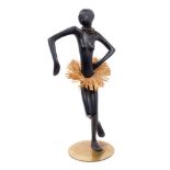 Karl Hagenauer (1898-1956) wooden sculpture - African dancer