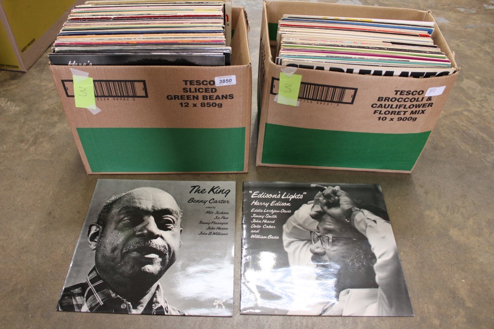 Selection of LP records (approximately 90) including Art Pepper, Gene Ammons, Joe Albany and Chet - Image 2 of 3