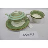 Service of Royal Worcester teawares retailed by Aspreys