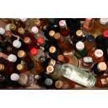 Collection of Whisky miniatures and other spirit miniatures, brandy, vodka etc, (approximately75)