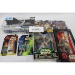 Star Wars two boxes of blister packs containing various models (qty)