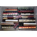 Railway unboxed selection of carriages, wagons and other rolling stock