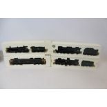 Railway Hornby 00 gauge locomotives R2967, R2502, R2054, R2408, all boxed