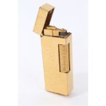 Gold plated Dunhill lighter