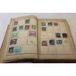 Stamps World Selection in albums including Lincoln Album, FDCs and loose in packets