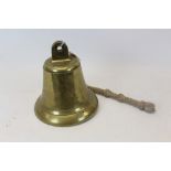 Old brass ships’/yachts’ bell