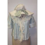 Vintage dressing up clothes and fancy dress costumes including '18th century' laundress outfit ,