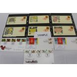 Selection of FDCs, u/m stamps, loose in packets, GB & World (3 boxes)