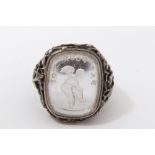 19th Century intaglio ring