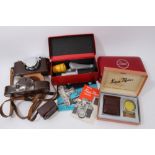 Leica IIIF camera with accessories and original American receipt, in fine condition