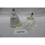 Collection of 7 porcelain figures of ladies