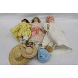 Dolls including Armand Marseille 351 31/2 K Dream Baby
