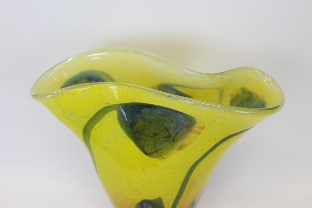 An Art Glass vase (indistinctly signed) 36.5 cm high - Image 2 of 4