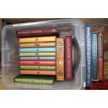 Collection of Folio Society books including Charles Dickens, Jane Austen, Rudyard Kipling and