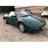 1991 Lotus Elan SE Turbo Convertible, Registration No. H485 JJO, finished in British Racing Green,