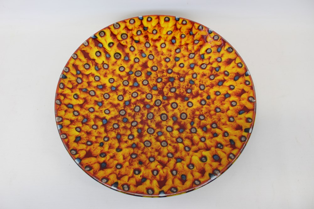 Anita Harris Studio Charger with orange and red decoration (40cm in diameter), together with a - Image 6 of 7